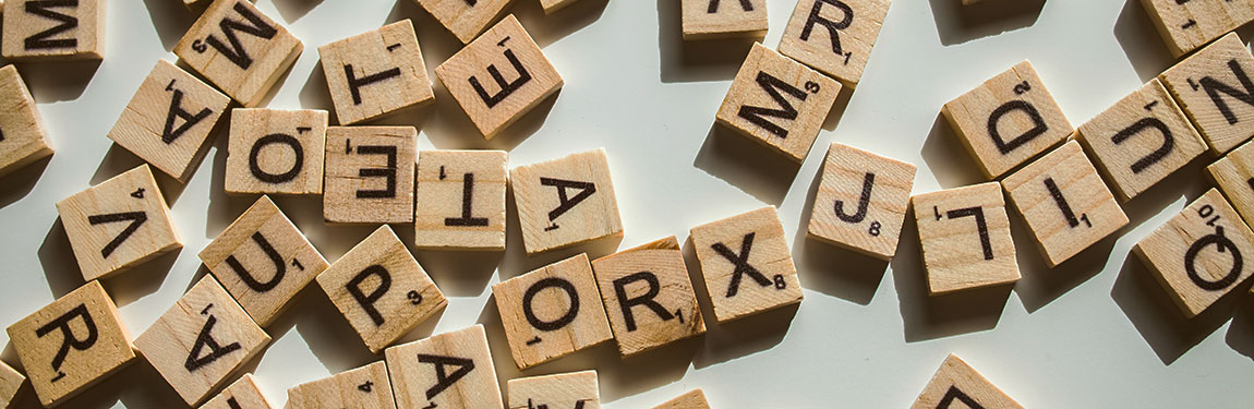 wooden letter tiles